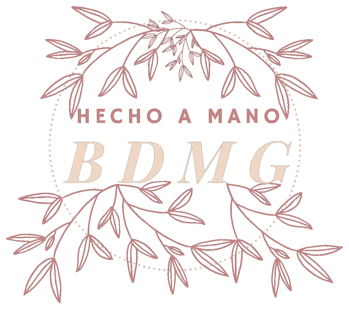 Identidad visual BDMG con motivos botánicos