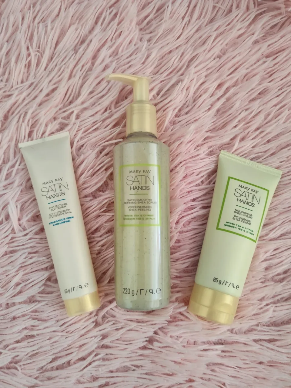Set Satin Hands Té Blanco y Cítricos
